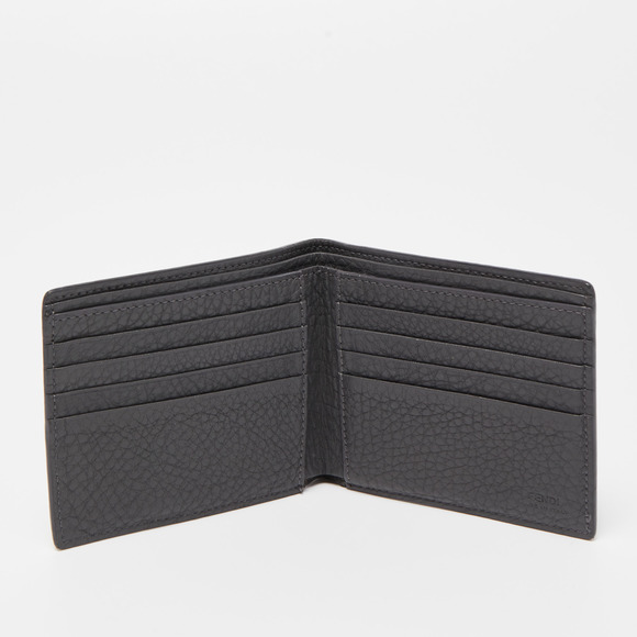 FENDI Grey Leather Roman Bifold Wallet - Picture 2 of 8